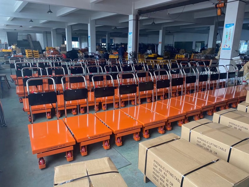 手推式升降平台車