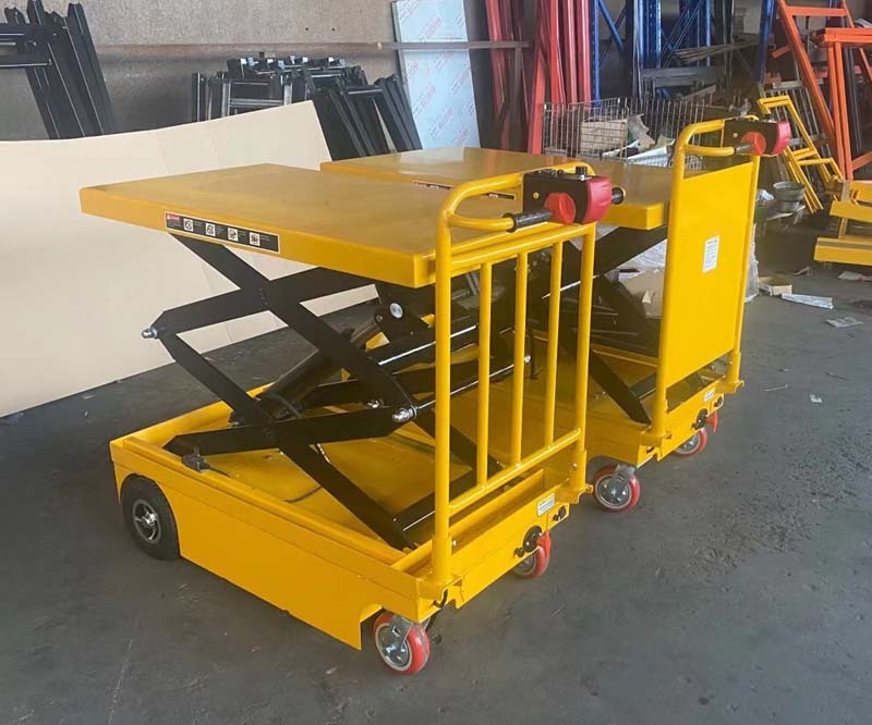手推式升降平台車